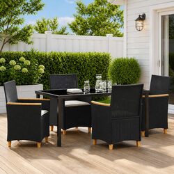 Practical 5 Piece Dining Set for Outdoor Gatherings
