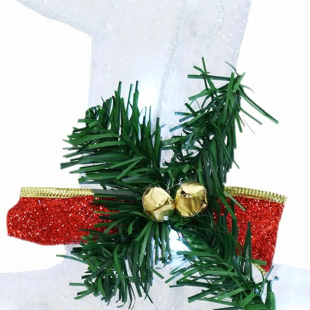 LED Reindeer Decorations 4 Pieces White Christmas Holiday Indoor Outdoor Lights
