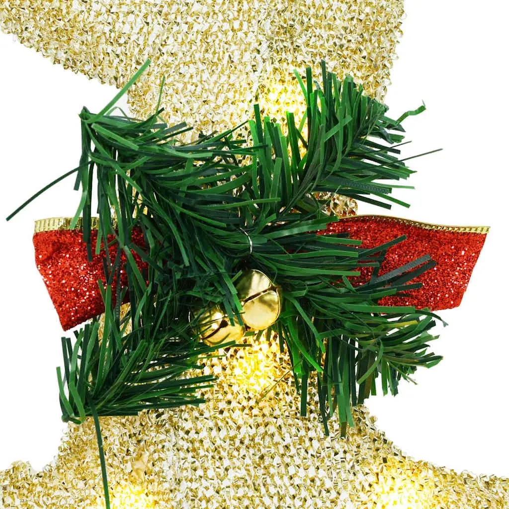 LED Reindeer Christmas Decorations 6 Pieces Gold Holiday Festive Lights Home
