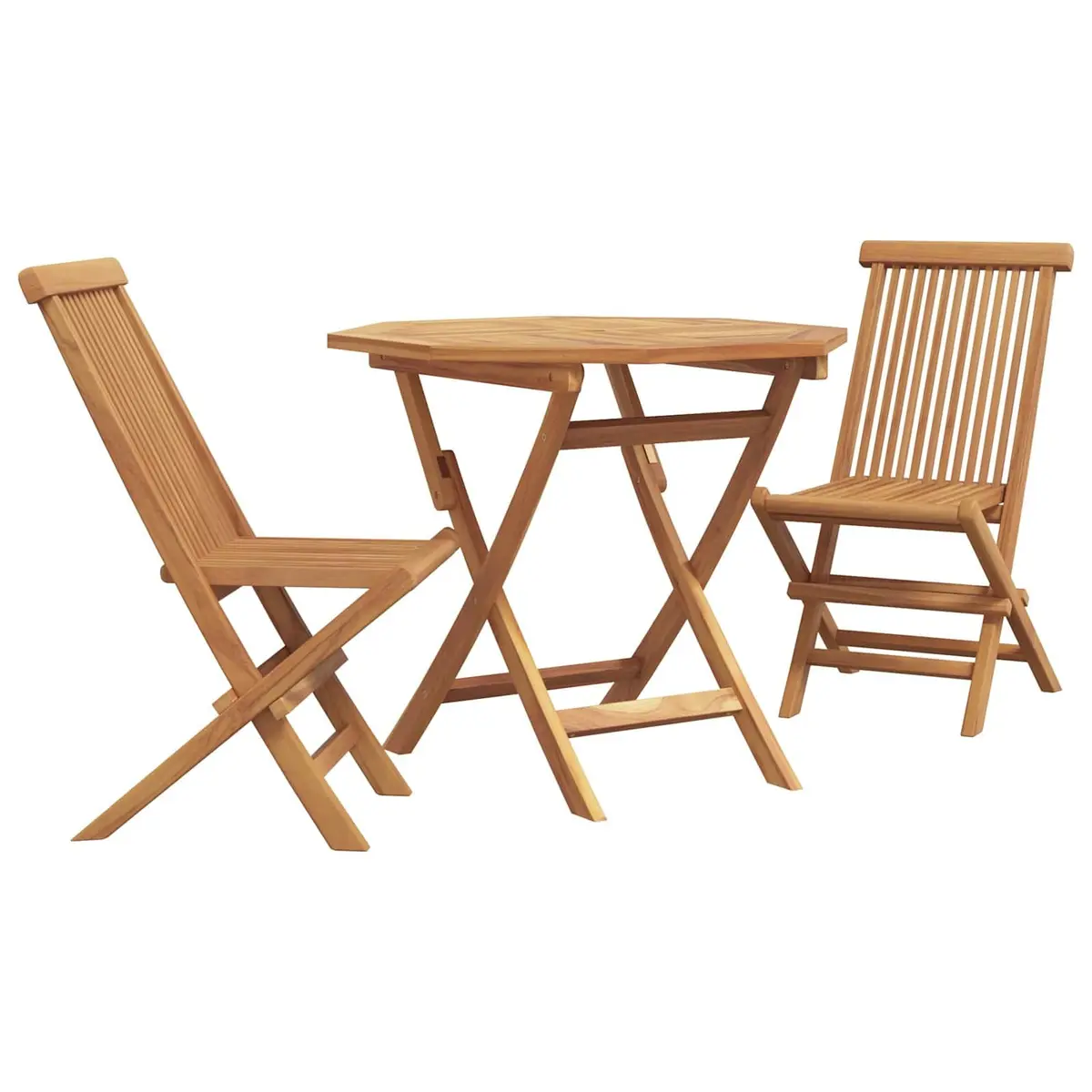 3-Piece Acacia Wood Garden Dining Set