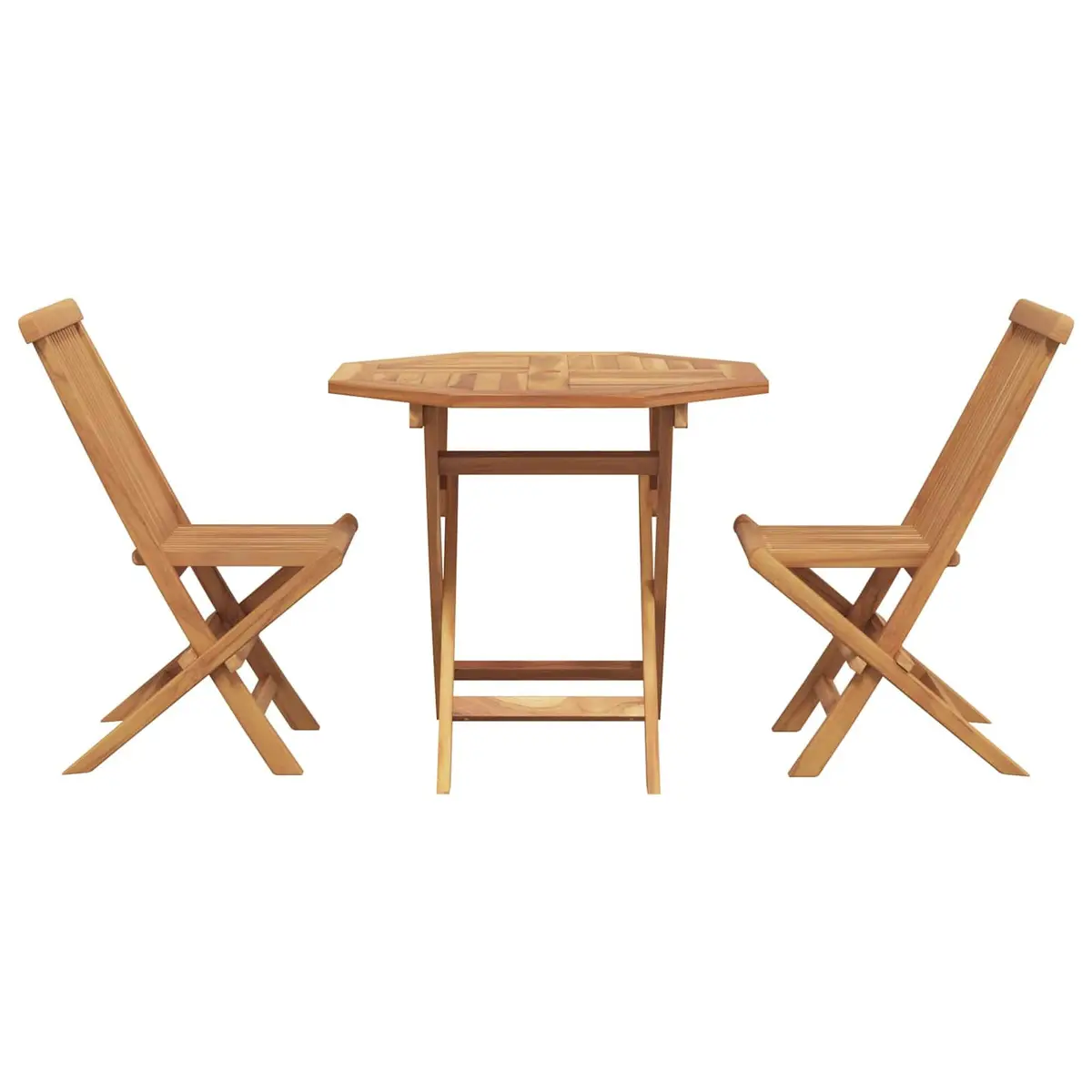 3-Piece Acacia Wood Garden Dining Set