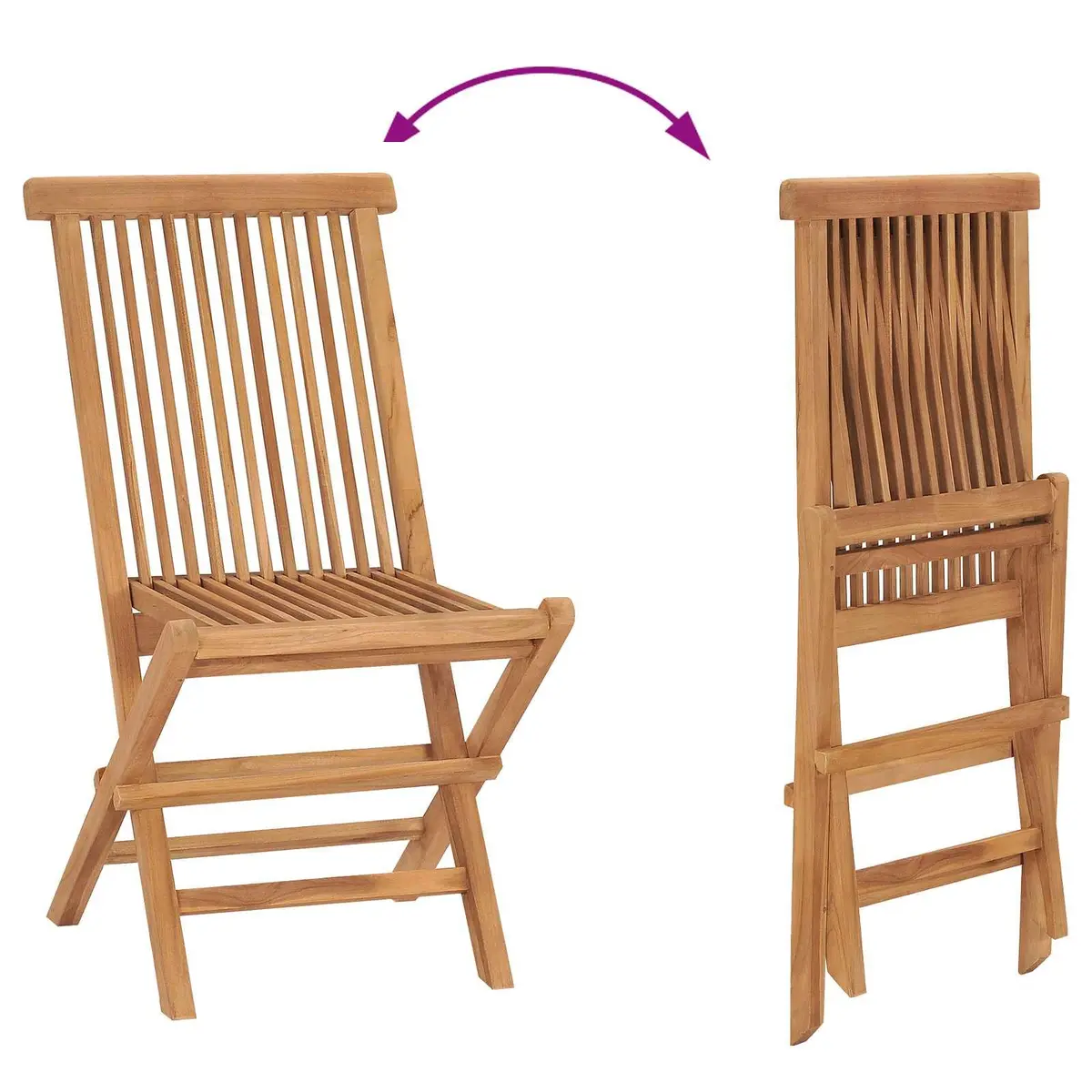 Outdoor Dining Set 3 Piece Brown Solid Acacia Wood Table and Armrest Chairs