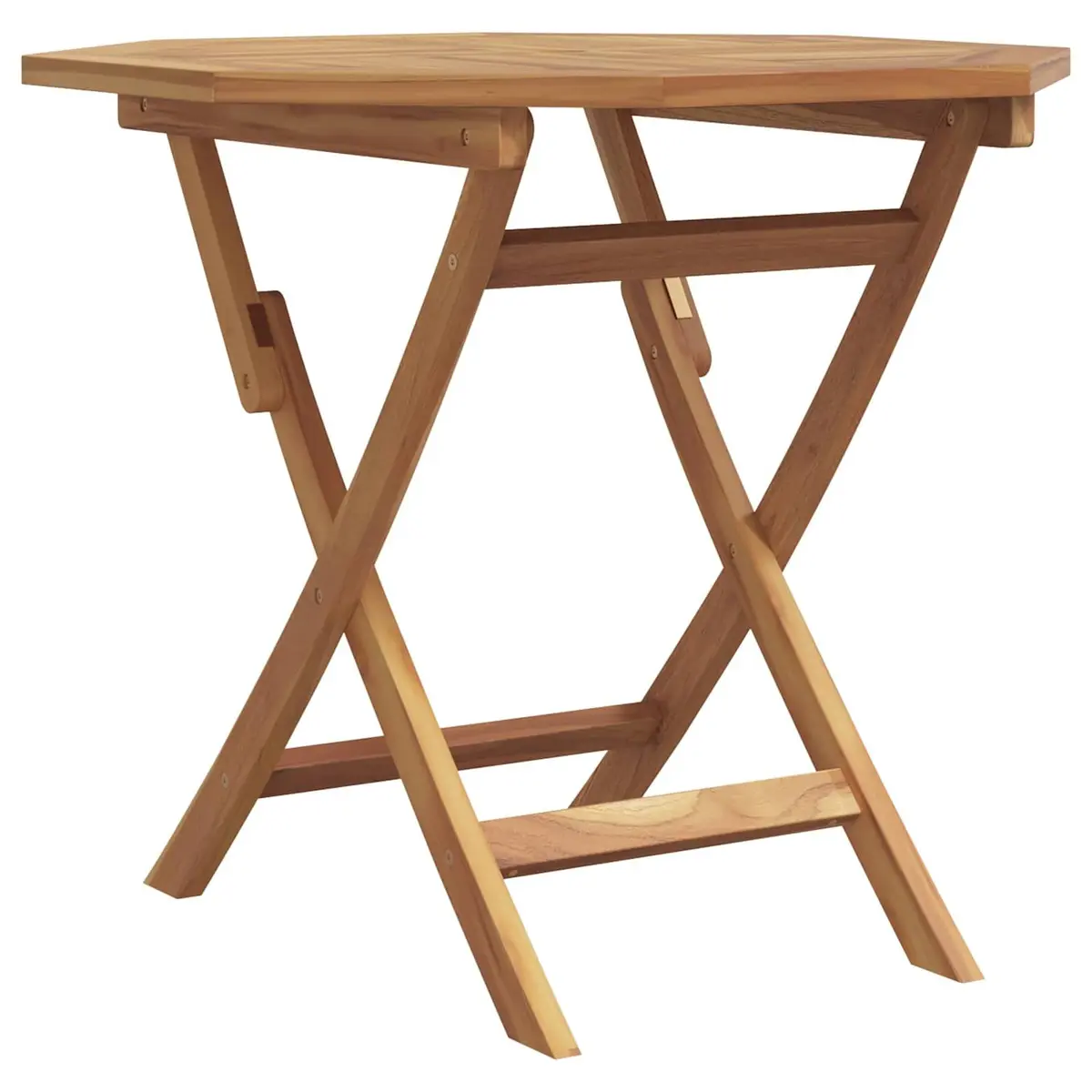 Garden Dining Set Solid Acacia Wood 3 Piece Outdoor Furniture Brown