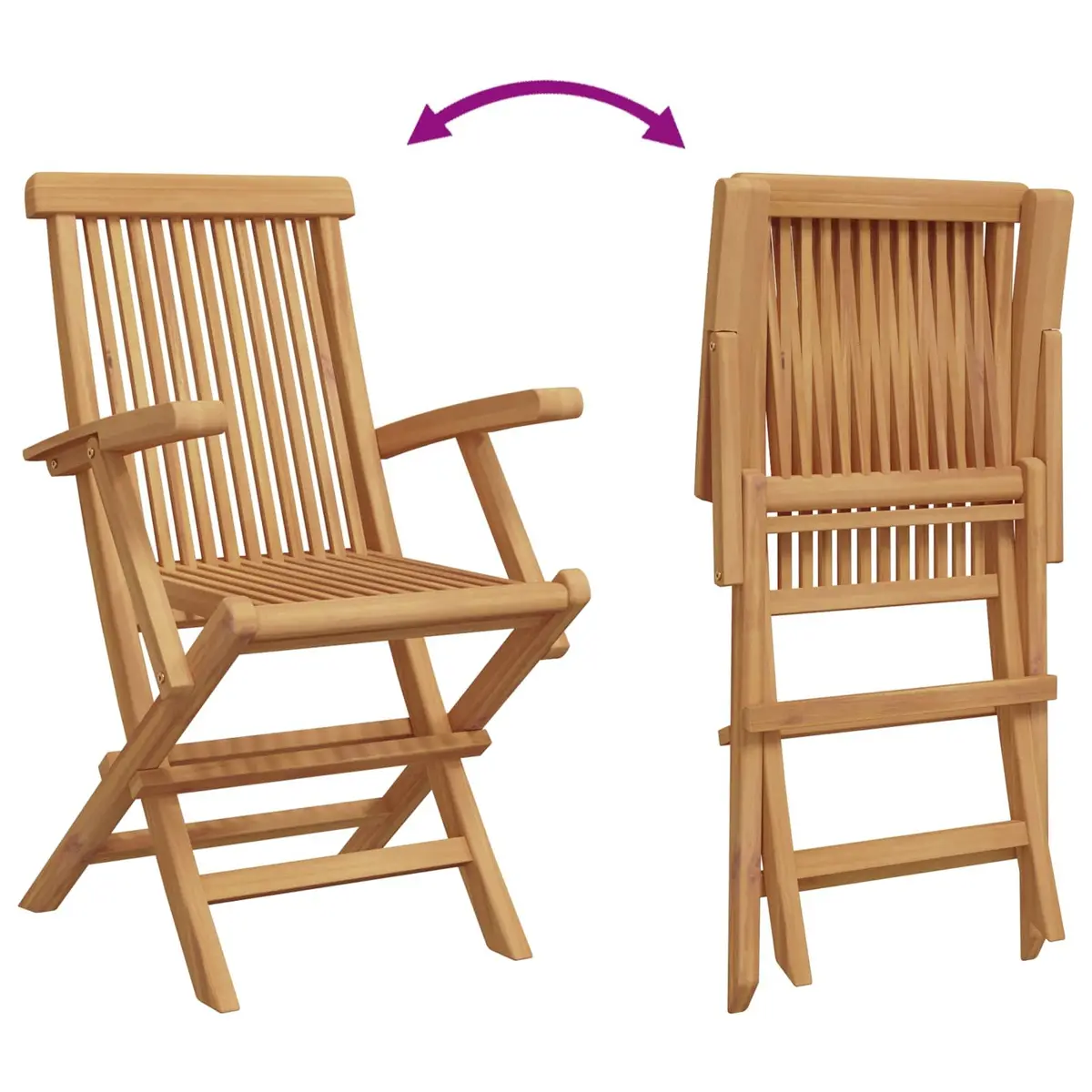 Garden Dining Set Solid Acacia Wood 3 Piece Outdoor Furniture Brown