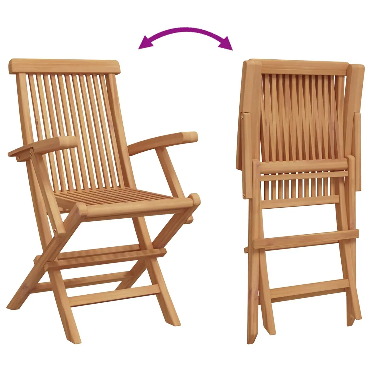 Garden Dining Set Solid Acacia Wood 3 Piece Outdoor Furniture Brown