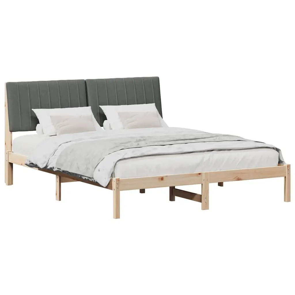 Bed Frame with Upholstered Headboard for Any Bedroom 150 x 200 cm
