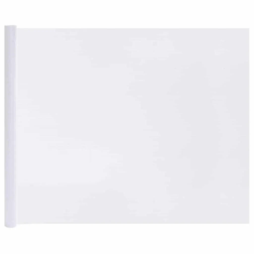 Self-Adhesive Window Film Frosted PVC 90 x 500 cm Grey