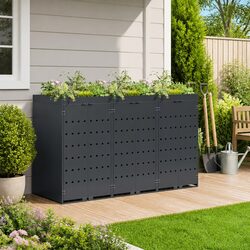 Practical Wheelie Bin Storage Enclosure for Your Home