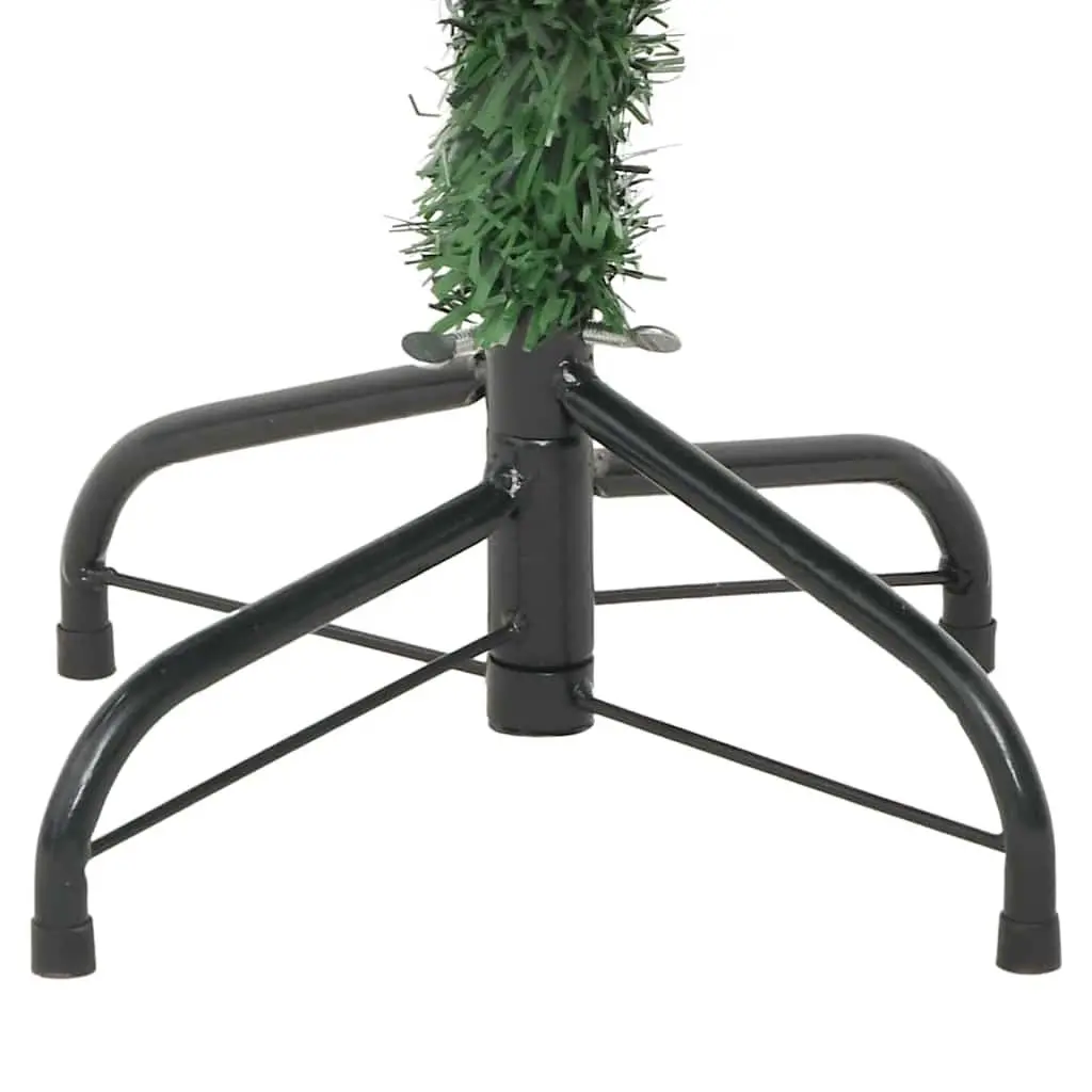 Artificial Christmas Tree 180cm Green PVC Cone Shape with LED Lights Indoor