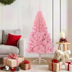 Practical 150cm Pink Christmas Tree for Your Home