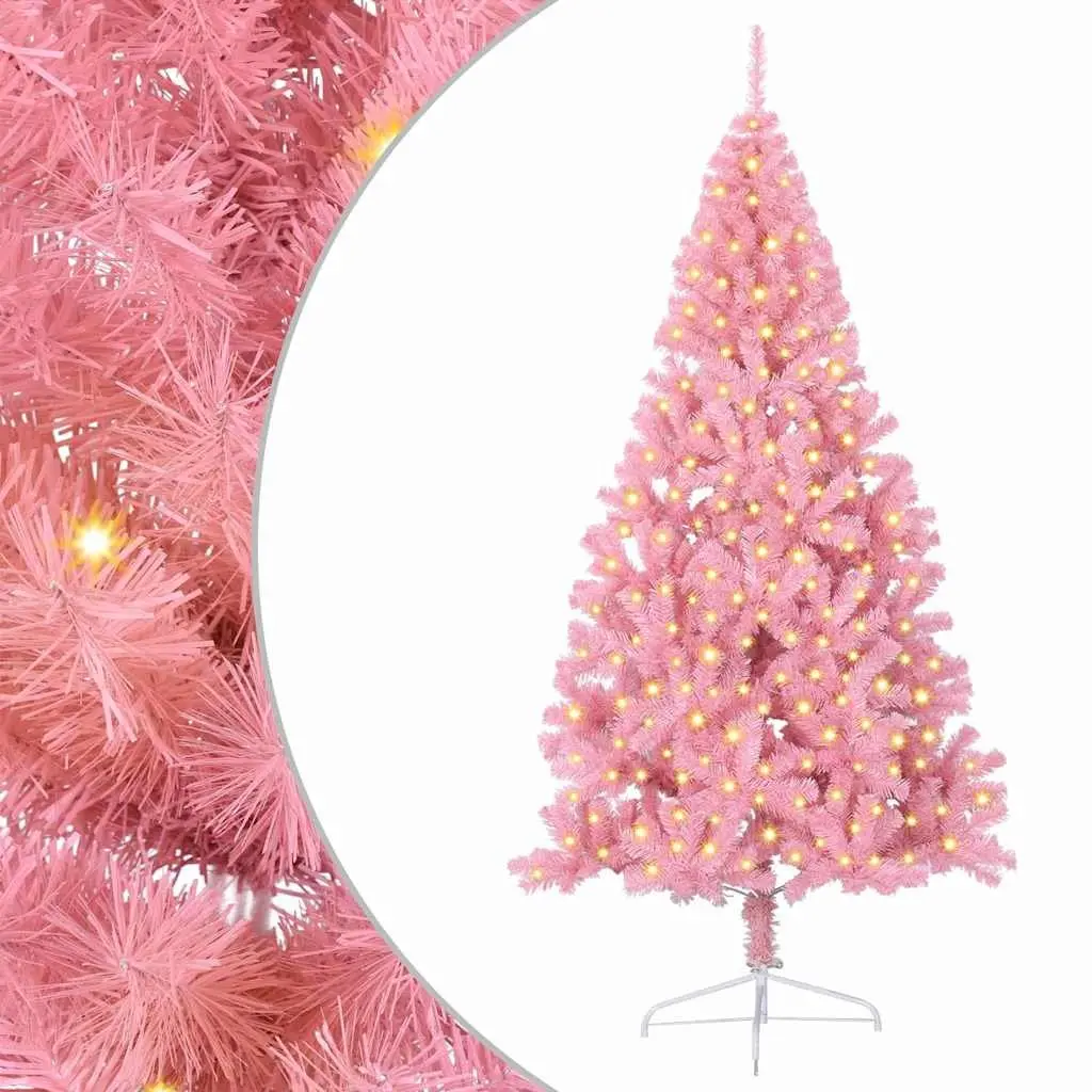 210cm Pink Christmas Tree for Holiday Cheer