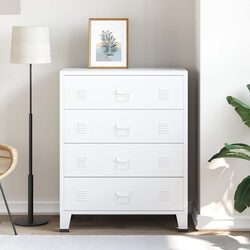 4-Drawer Metal Organizer for Home Use