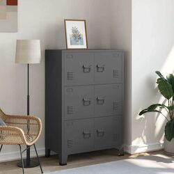 Versatile Metal Storage Chest - Perfect for Home Organization