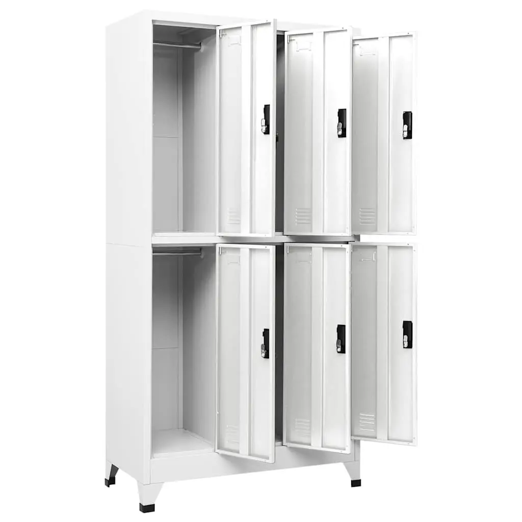 White Locker Cabinet for Home and Office Use