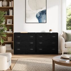 Versatile Black Sideboard for Dining and Living Areas
