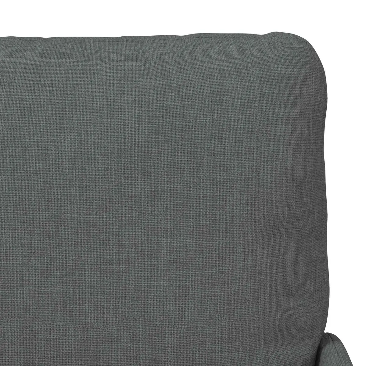 3-Piece Sofa Set Plywood Frame Polyester Upholstery Dark Grey Indoor Seating