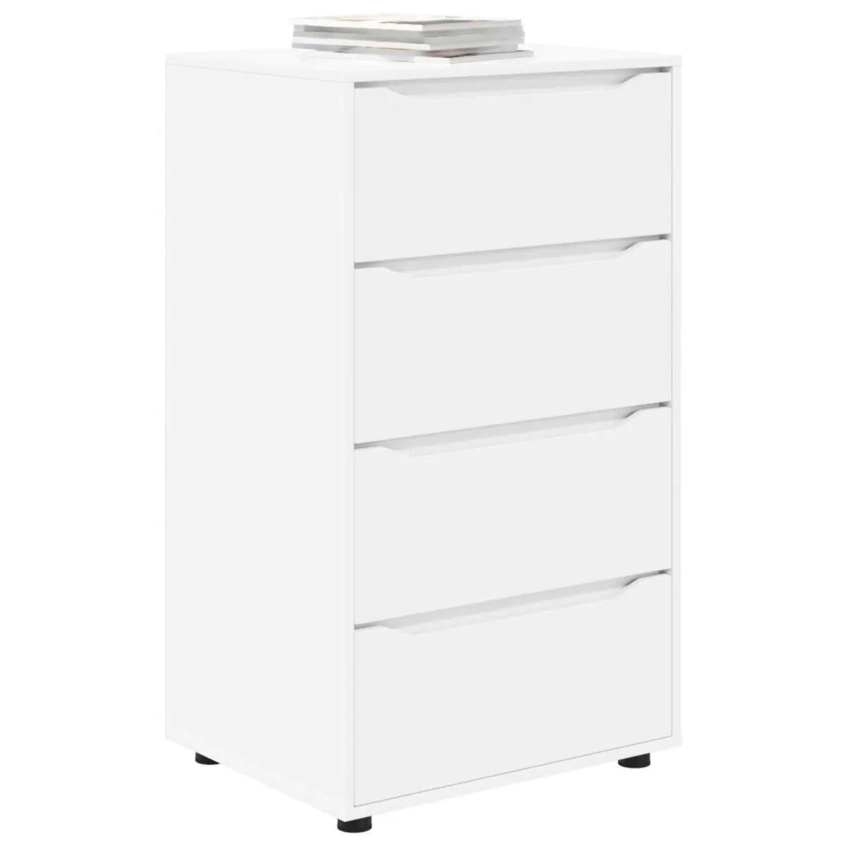 White Storage Cabinet for Bedroom and Living Room