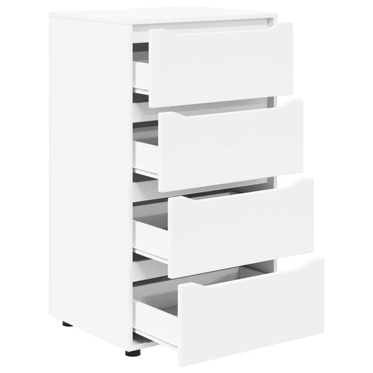 White Storage Cabinet for Bedroom and Living Room