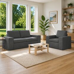 Perfect for Small Spaces: Modular Sofa Set