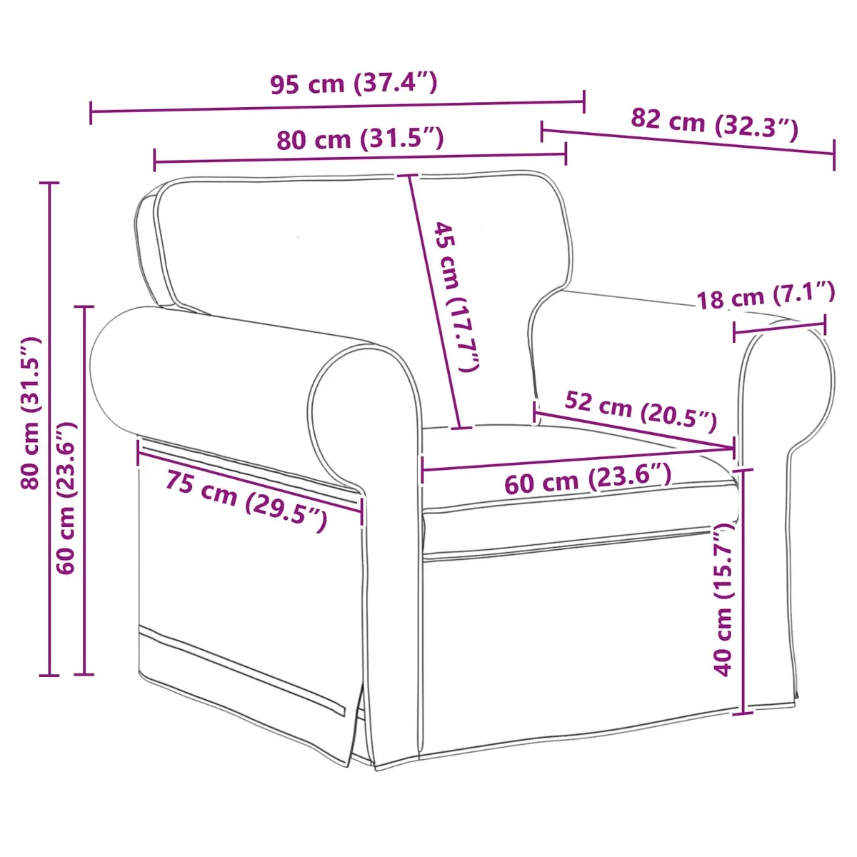 2-Piece Black Fabric Sofa Set Modular Living Room Furniture Contemporary Design
