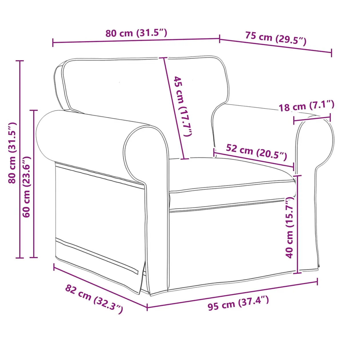 Grey Fabric Sofa Set for Home Use