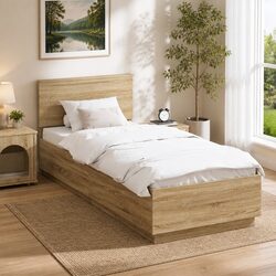 Versatile Bed Frame with Adjustable Headboard