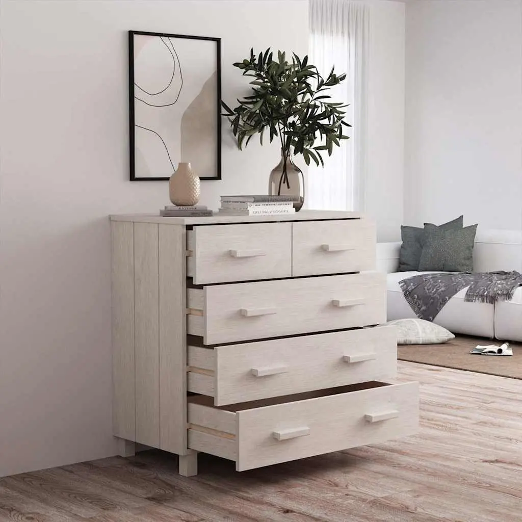 White Wooden Sideboard for Home Use