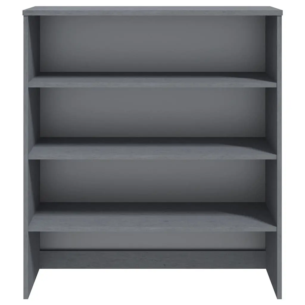 Dark Grey Highboard Top with Three Shelves