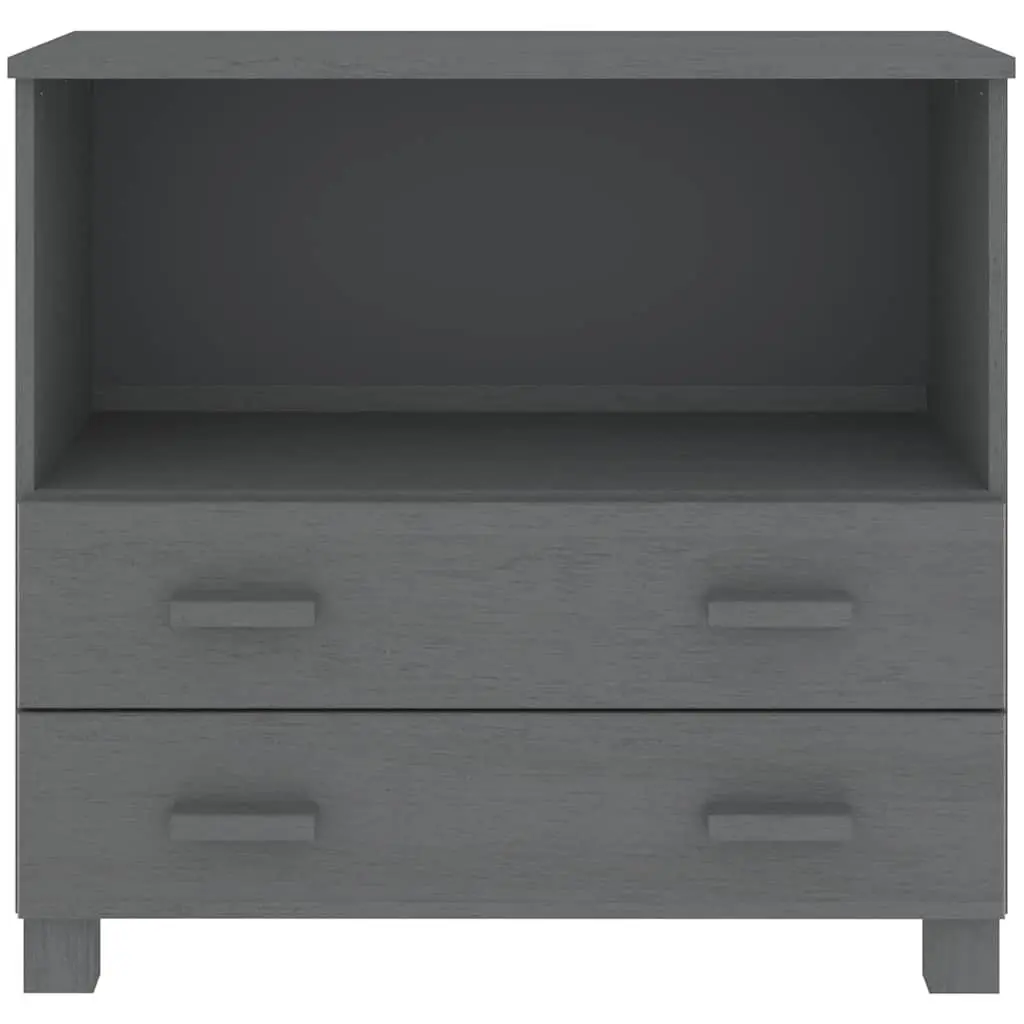 Wooden Sideboard Storage Cabinet with Drawers Compartment Grey Buffet Furniture