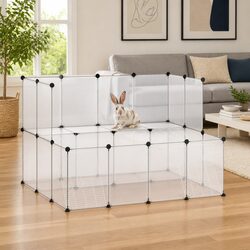 Versatile Small Animal Cage for Home Use, 143x107x93 cm