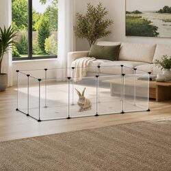 Versatile Small Animal Enclosure for Everyday Use