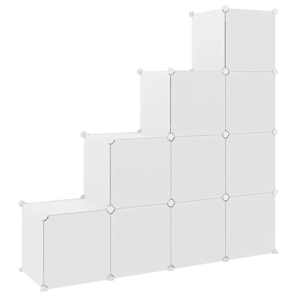 Kids 10-Cube Storage Cabinet for Organized Spaces