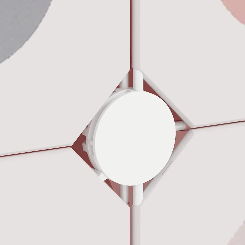 Storage Solutions with Pink Cube Cabinet for Kids