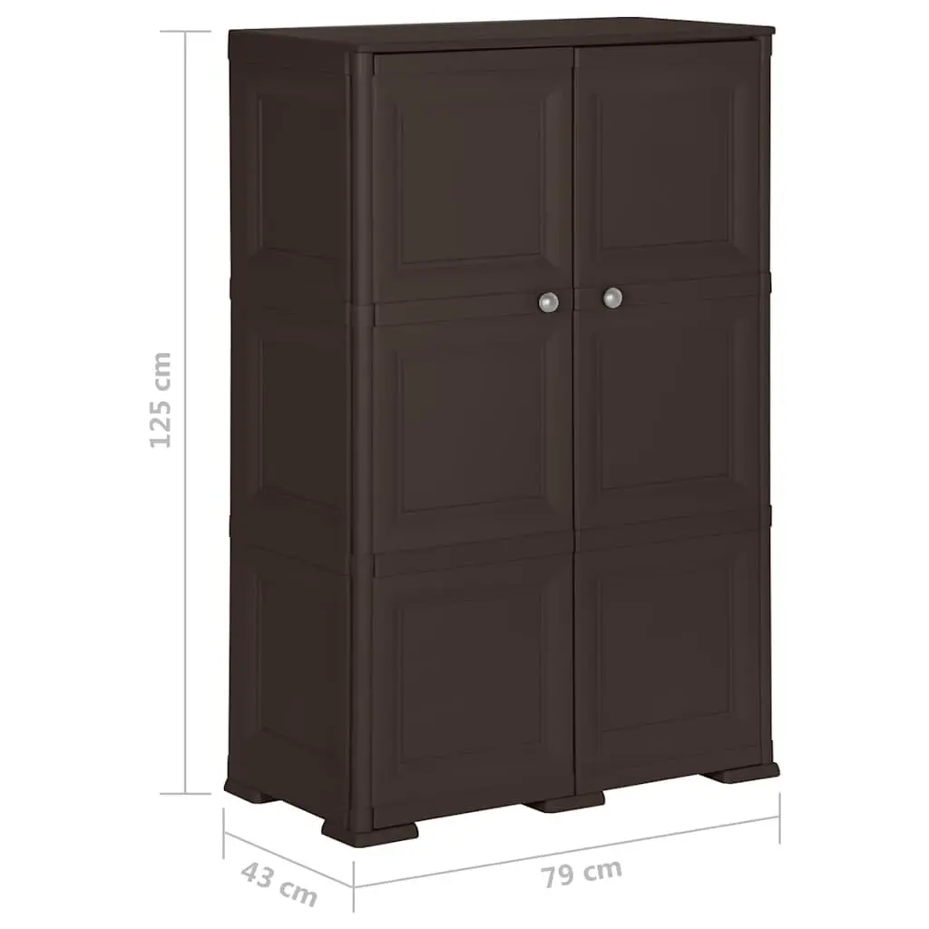 Storage Cabinet for Various Spaces, 79x43x125 cm