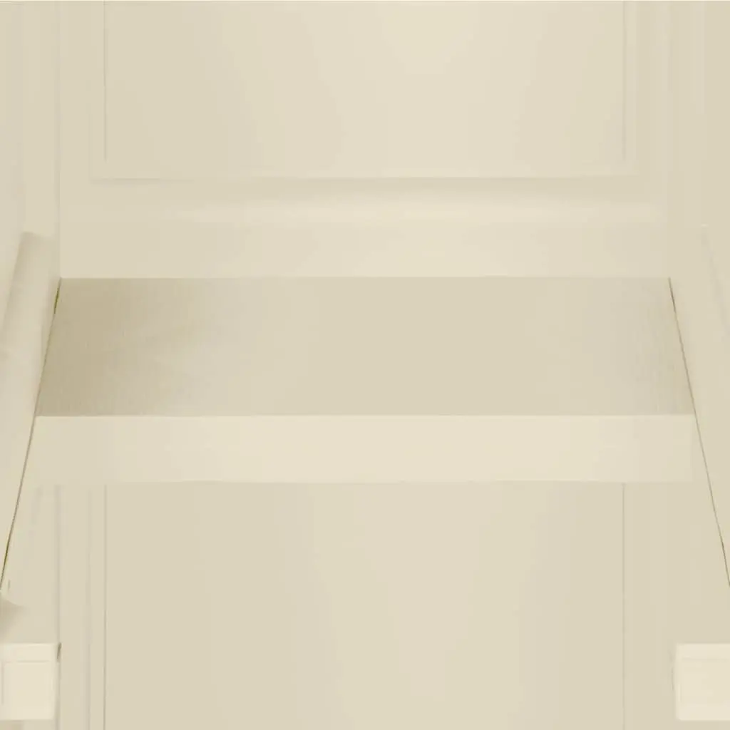 Plastic Storage Cabinet 40x43x125 cm White Wood Design Organiser Locker
