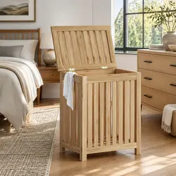 Functional Laundry Basket for Home Use 50x35x60 cm