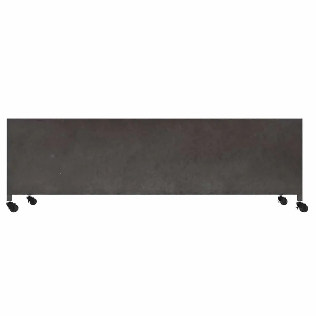 Silver TV Cabinet for Home Use
