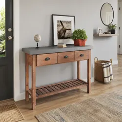 Functional Console Table for Hallway and Living Room