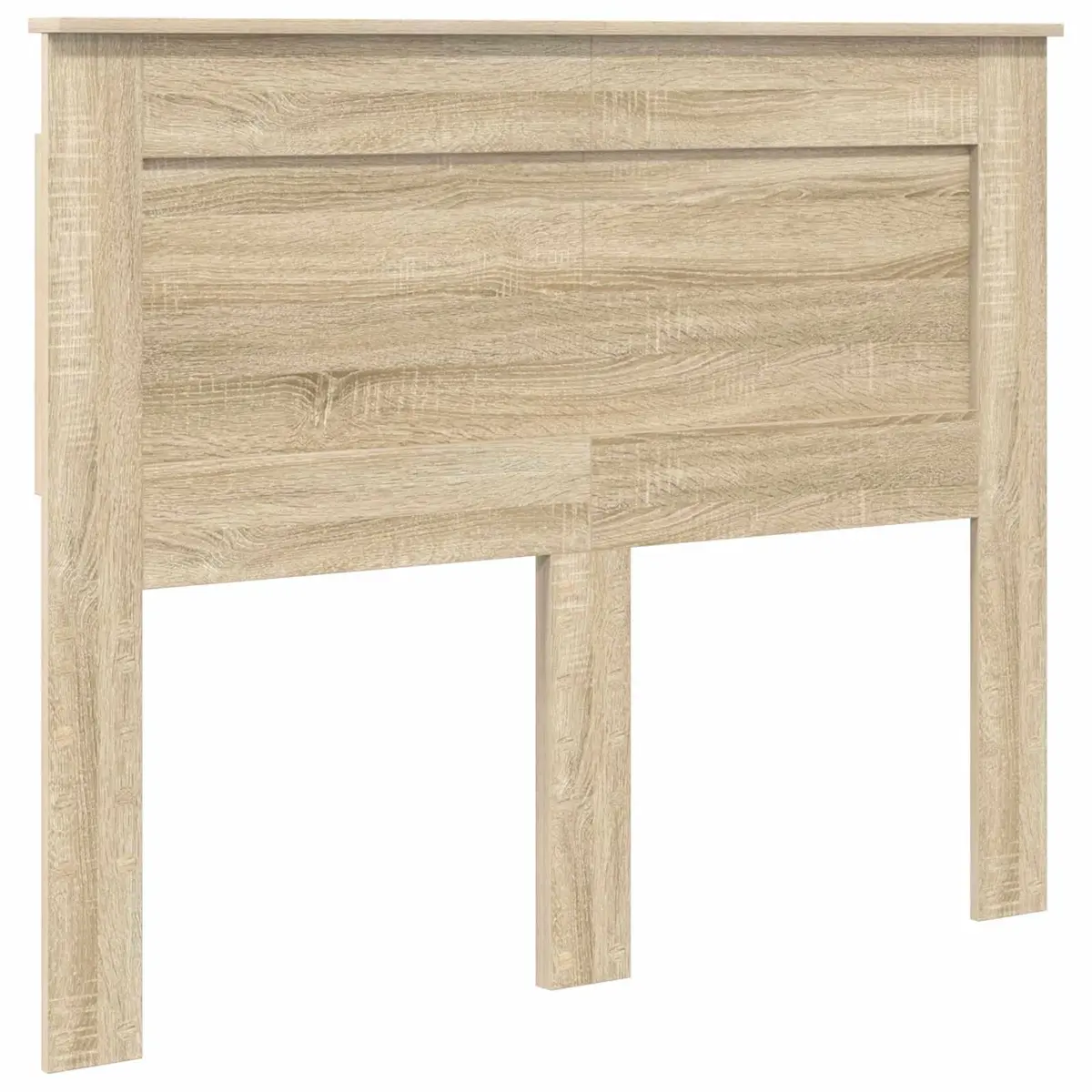 Bed Frame Engineered Wood 135 x 190 cm Sonoma Oak Modern with Storage Drawer