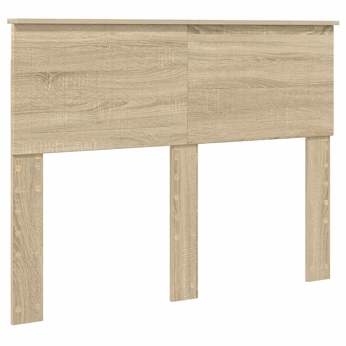Bed Frame with Storage Drawer Sonoma Oak 135 x 190 cm Modern Bedroom Furniture