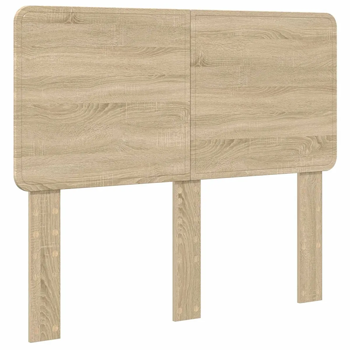 Bed Frame Engineered Wood 135 x 190 cm Sonoma Oak with Drawer Storage