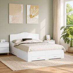 Practical Bed Frame with Headboard for Real-Life Use