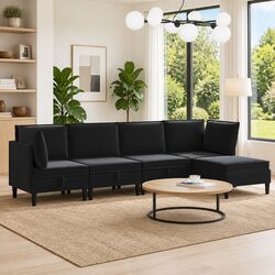 Functional 5-Piece Sofa Set for Everyday Use