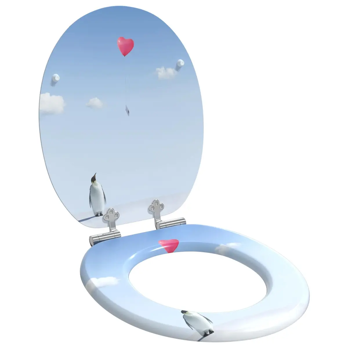 Soft-Close Toilet Seat for Home Use