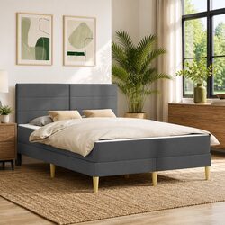 Practical Bed Frame with Mattress for Your Home