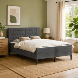 Functional Bed Frame and Mattress for Cozy Bedrooms