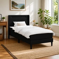 Functional Bed Frame with Mattress for Everyday Use 107 x 203 cm