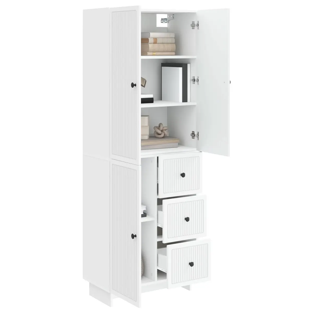Cabinet Set Engineered Wood Modular 66 x 34.5 x 90 cm Living Room