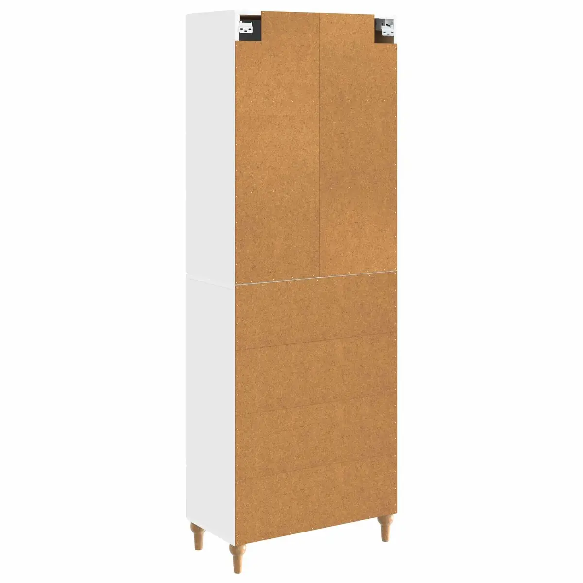 Cabinet Set 2 pcs 66 x 34.5 x 95 cm Storage Furniture Engineered Wood Shelves