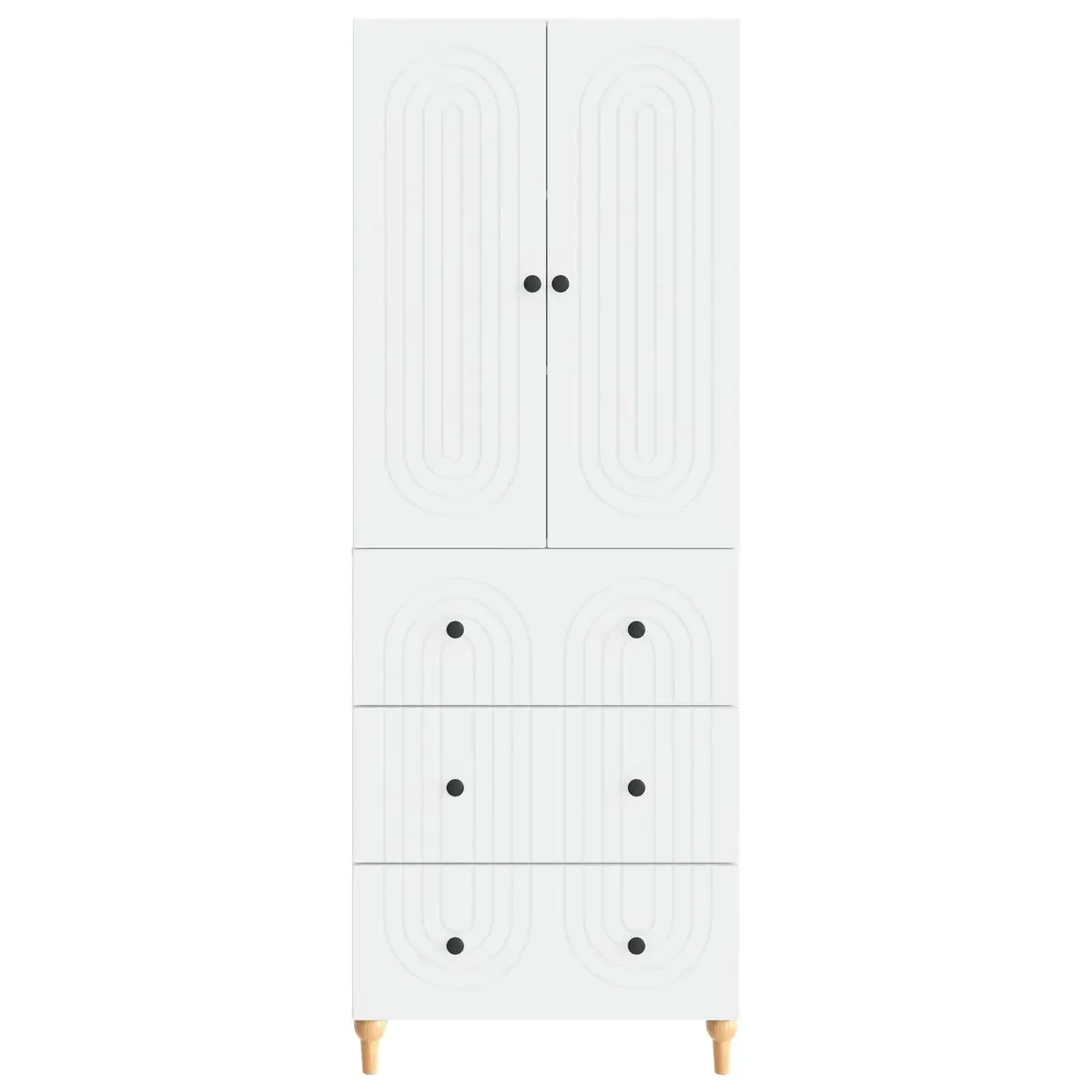 2-Piece Cabinets for Home and Office Use